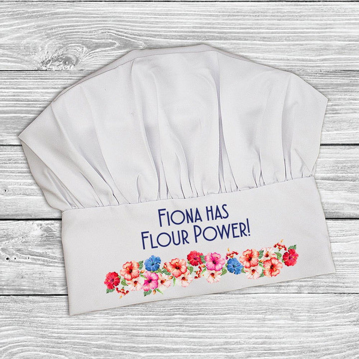 Flour Power Chef Hat () available to buy now at www.giftsfinder.co.uk