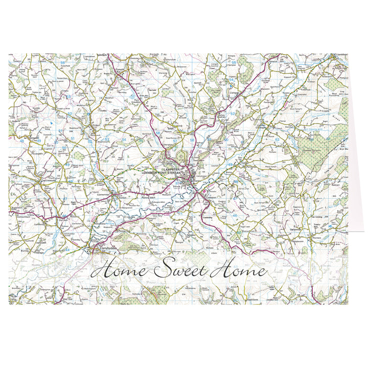 Buy Personalised Present Day Map Card at www.giftsfinder.co.uk