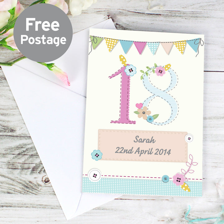 Buy Personalised Birthday Craft Card available now at www.giftsfinder.co.uk