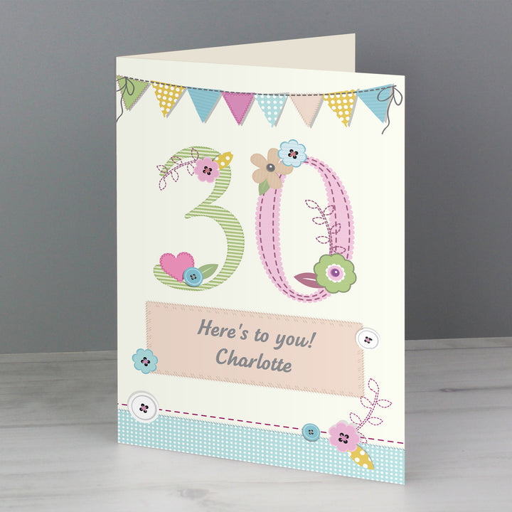 Buy Personalised Birthday Craft Card available now at www.giftsfinder.co.uk