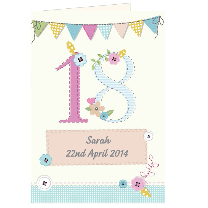 Buy Personalised Birthday Craft Card available now at www.giftsfinder.co.uk