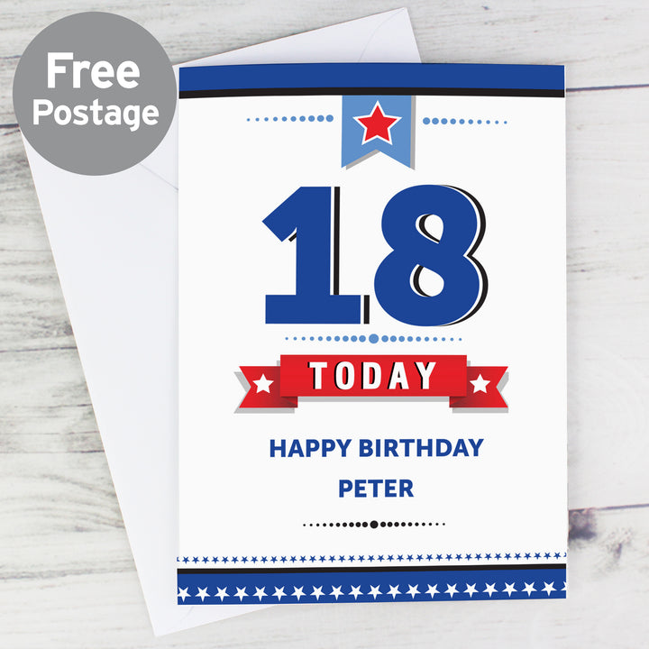 Buy Personalised Birthday Star Card available now at www.giftsfinder.co.uk