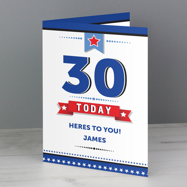 Buy Personalised Birthday Star Card available now at www.giftsfinder.co.uk