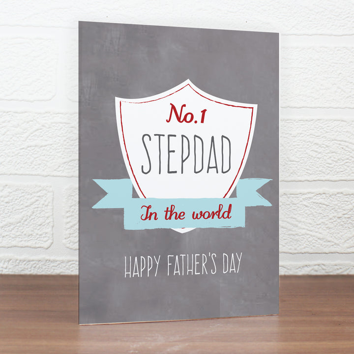 Personalised No.1 Shield Card - part of the Gifts Finder Personalised Cards collection