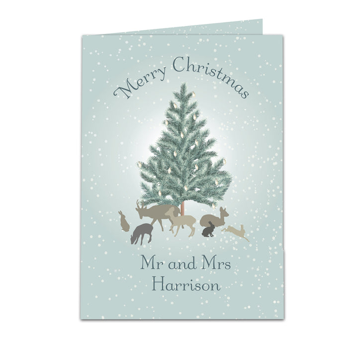 Buy Personalised A Winter's Night Card at www.giftsfinder.co.uk