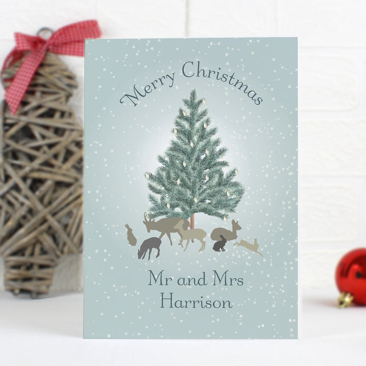 Buy Personalised A Winter's Night Card at www.giftsfinder.co.uk