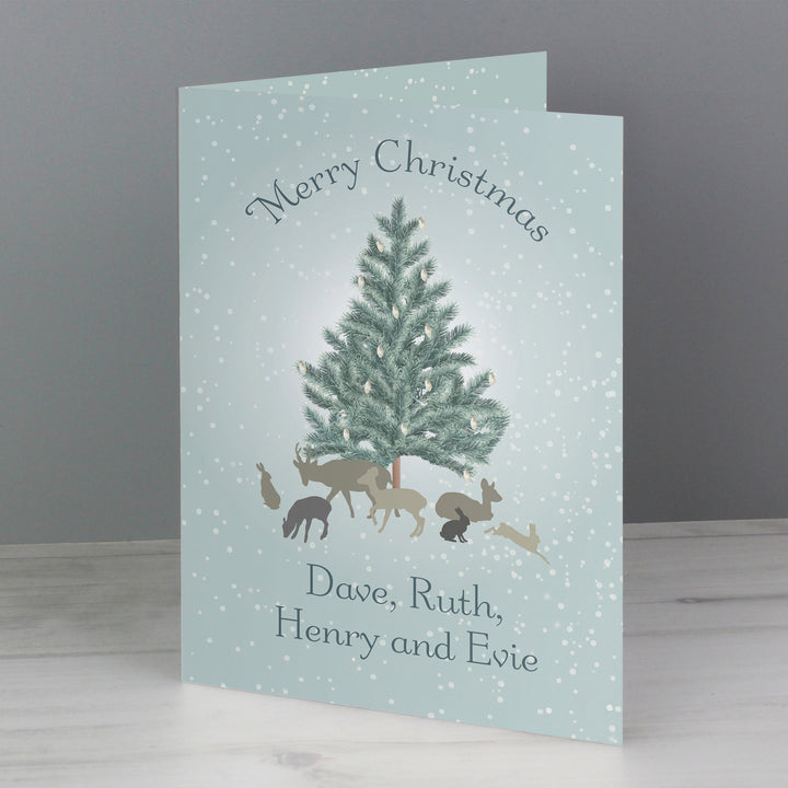 Buy Personalised A Winter's Night Card at www.giftsfinder.co.uk