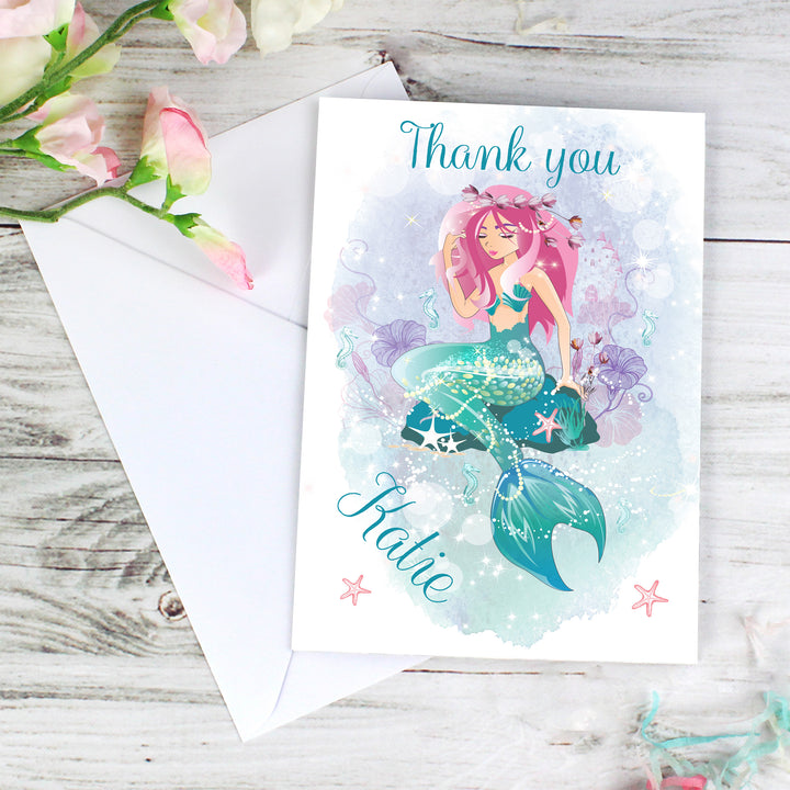 Personalised Mermaid Card - part of the Gifts Finder Personalised Cards collection