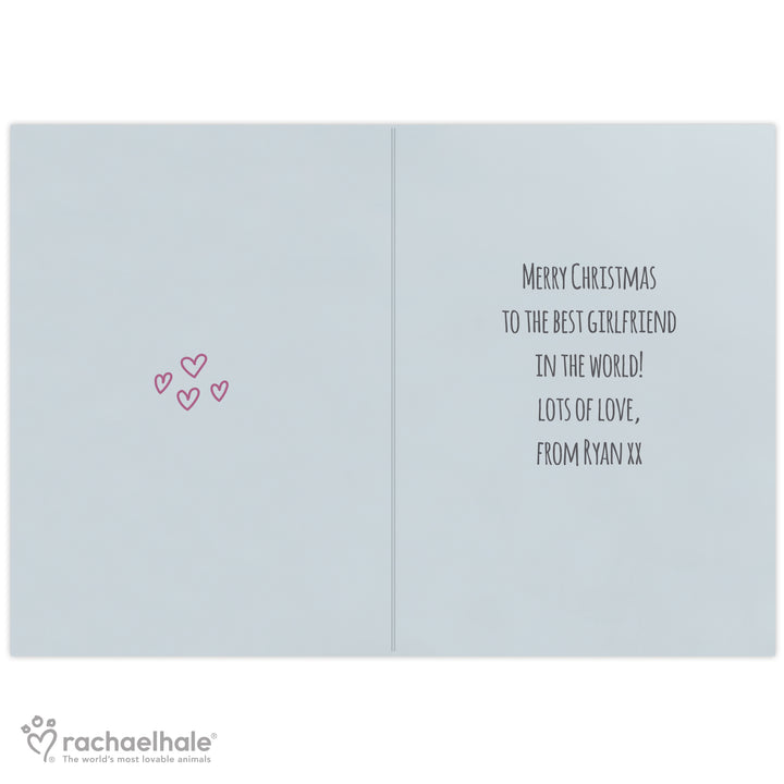 Personalised Rachael Hale Terrier Christmas Card - part of the Gifts Finder Personalised Christmas Cards collection