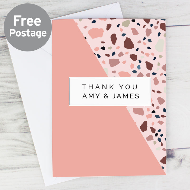 Personalised Thank You Card - part of the Personalised Cards collection