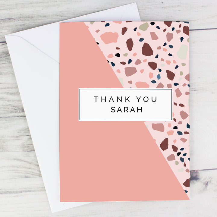 Personalised Thank You Card - part of the Personalised Cards collection