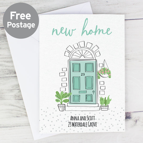 Buy Personalised New Home Card at www.giftsfinder.co.uk