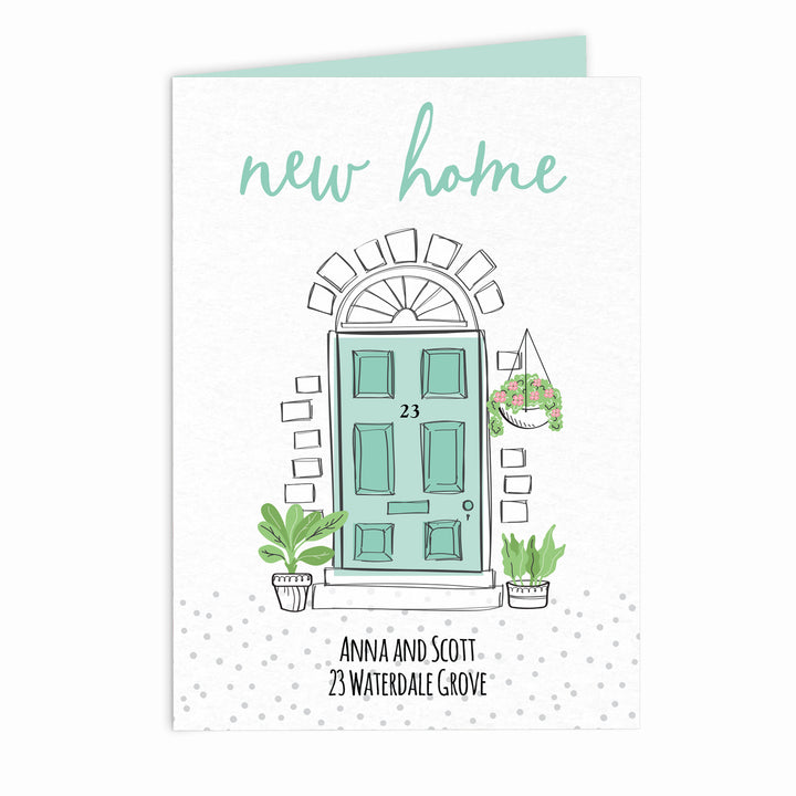 Buy Personalised New Home Card at www.giftsfinder.co.uk