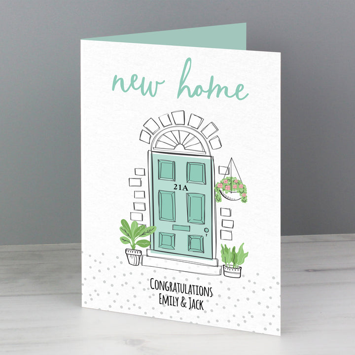 Buy Personalised New Home Card at www.giftsfinder.co.uk