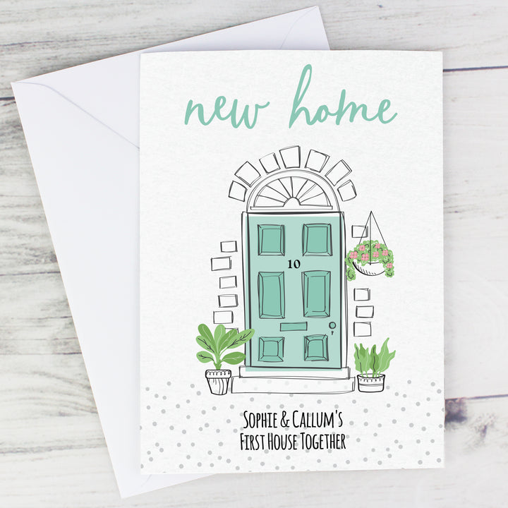 Buy Personalised New Home Card at www.giftsfinder.co.uk