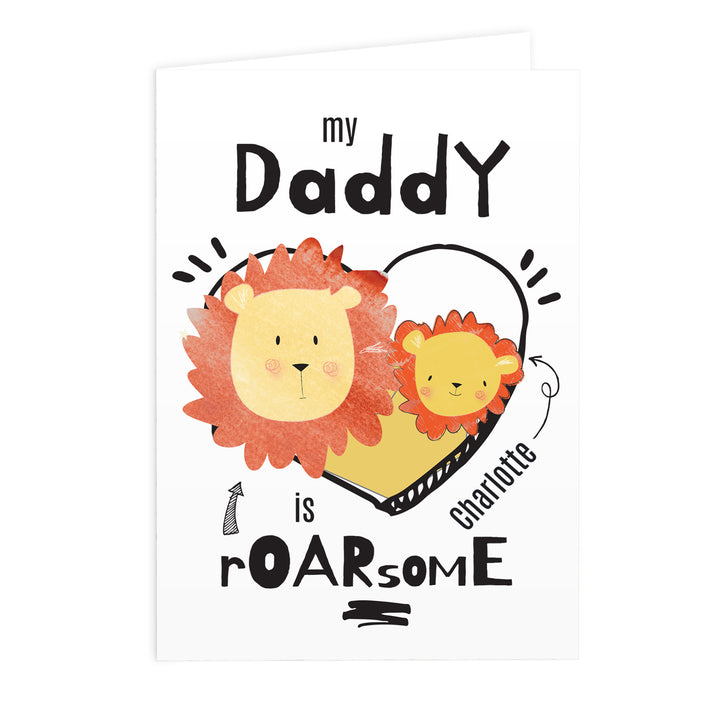 Buy Personalised Roarsome Card at www.giftsfinder.co.uk