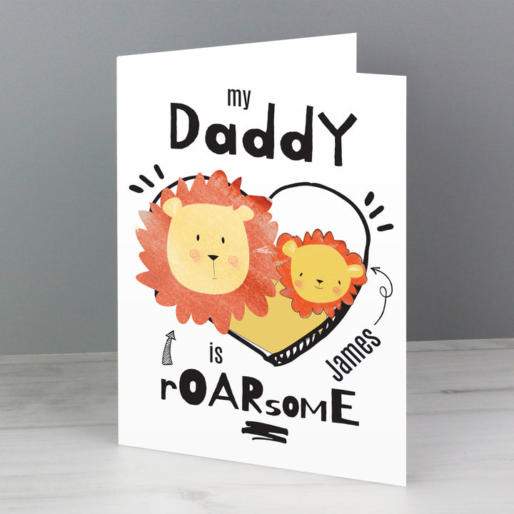 Buy Personalised Roarsome Card at www.giftsfinder.co.uk