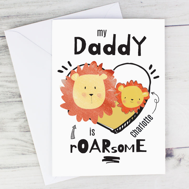 Buy Personalised Roarsome Card at www.giftsfinder.co.uk