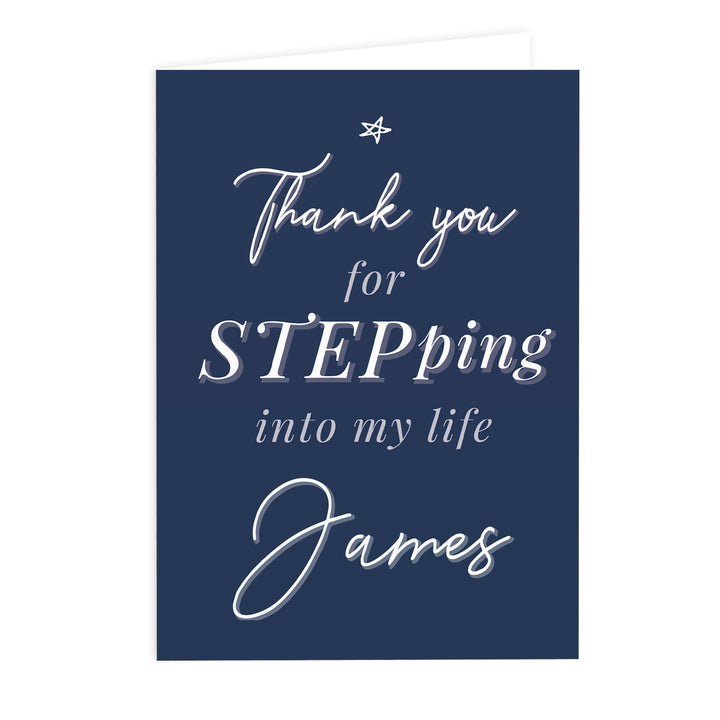 Buy Personalised Stepdad Card at www.giftsfinder.co.uk