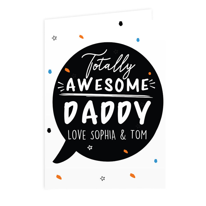 Personalised Totally Awesome Card - part of the Gifts Finder Personalised Cards collection