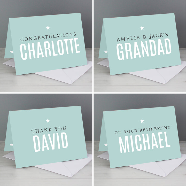 Buy Personalise With Your Own Message Card at www.giftsfinder.co.uk