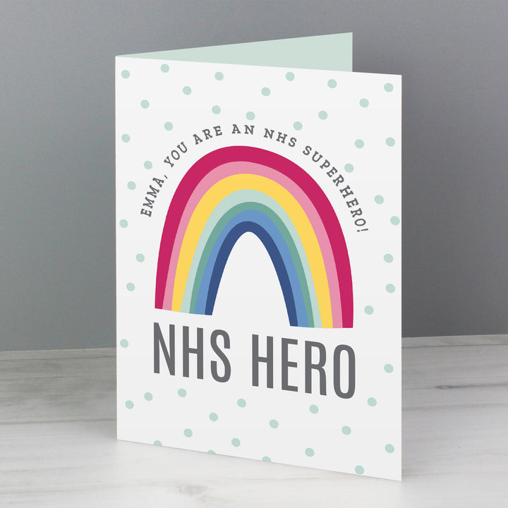 Buy Personalised Rainbow Card at www.giftsfinder.co.uk