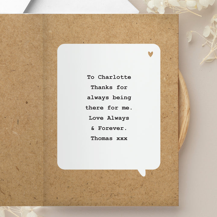 Personalised Polaroid Photo Upload Greeting Card - part of the Gifts Finder Personalised Cards collection