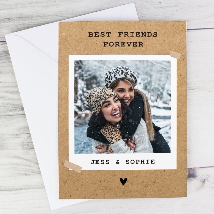 Personalised Polaroid Photo Upload Greeting Card - part of the Gifts Finder Personalised Cards collection