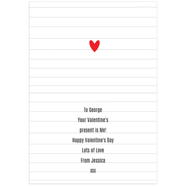 Buy Personalised Naughty 'To Do' List Card at www.giftsfinder.co.uk