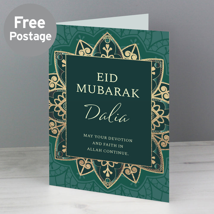 Personalised Eid And Ramadan Card - part of the Gifts Finder Personalised Cards collection