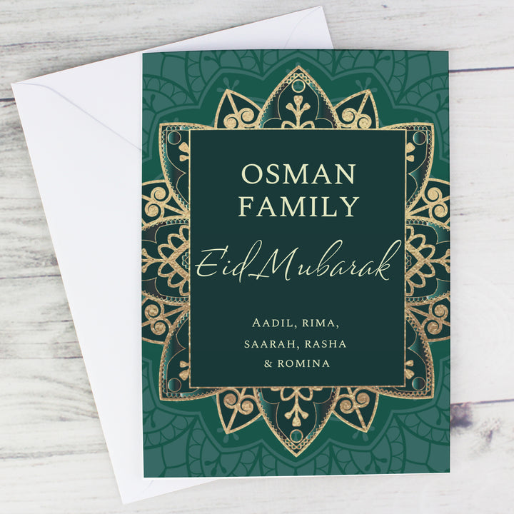 Personalised Eid And Ramadan Card - part of the Gifts Finder Personalised Cards collection