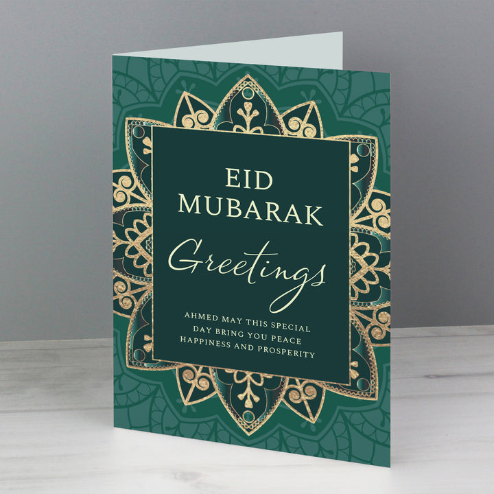 Personalised Eid And Ramadan Card - part of the Gifts Finder Personalised Cards collection