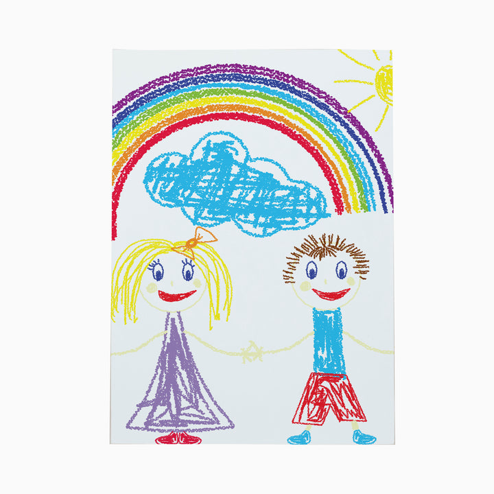 Buy Personalised Childrens Drawing Photo Upload Card available now at www.giftsfinder.co.uk