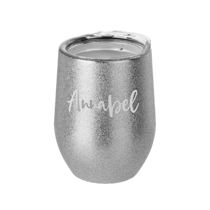 Glitter Stemless Wine Tumbler () available to buy now at www.giftsfinder.co.uk