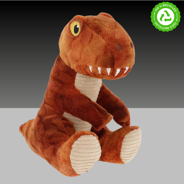 Keeleco Mini Orange Dinosaur Collectable 12Cm