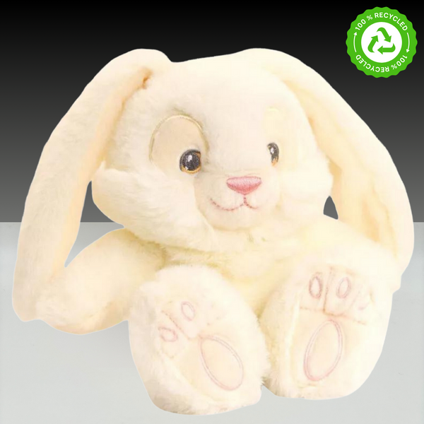 Keeleco Patchfoot Cream Rabbit 15Cm available to buy at www.giftsfinder.co.uk