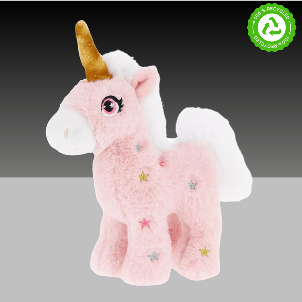 Keeleco Pink Standing Unicorn 16Cm available to buy at www.giftsfinder.co.uk