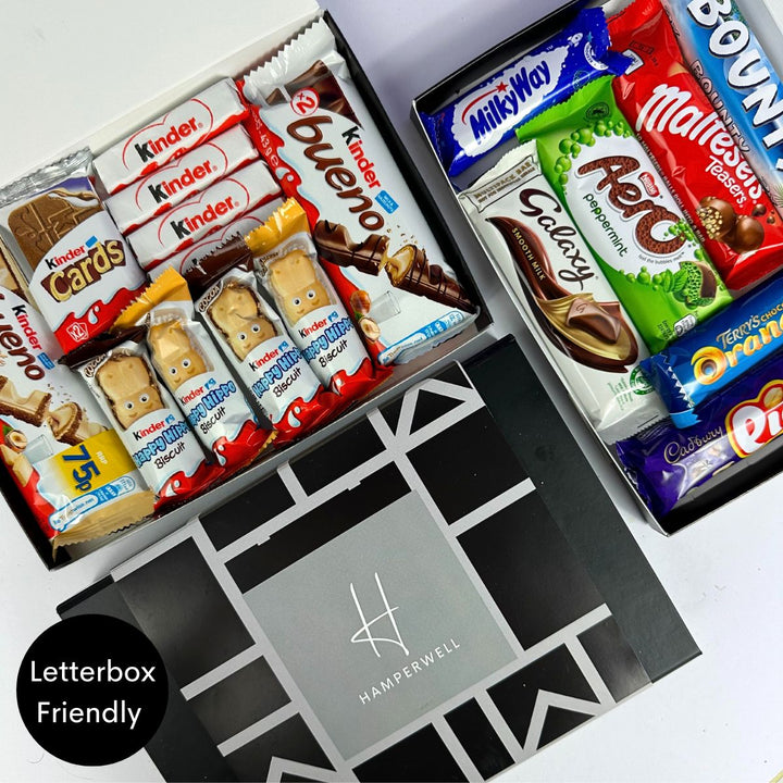 Kinder Chocolate Letterbox Gift Hamper - part of the Gifts Finder  collection