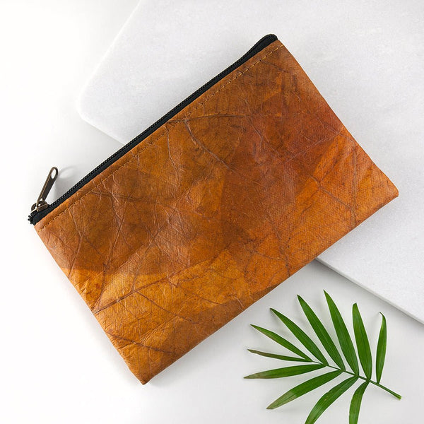 Leaf Leather Clutch Bag - Small in gift category 