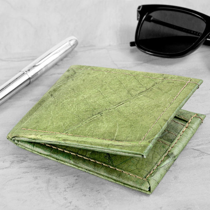 Buy Leaf Leather Men's Wallet available now at www.giftsfinder.co.uk