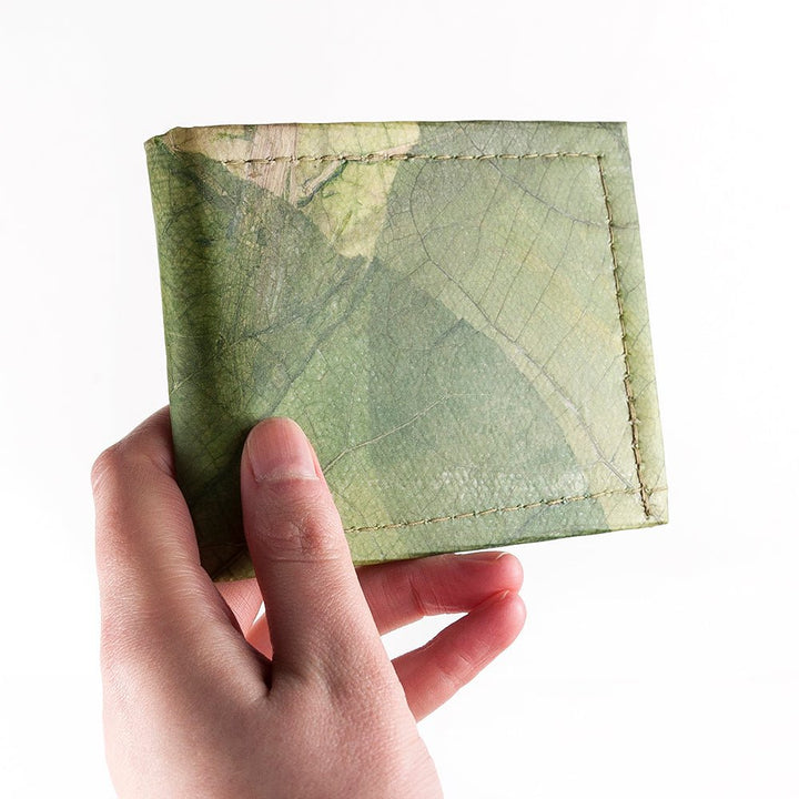 Buy Leaf Leather Men's Wallet available now at www.giftsfinder.co.uk