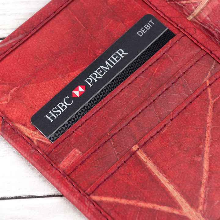 Buy Leaf Leather Passport Cover available now at www.giftsfinder.co.uk