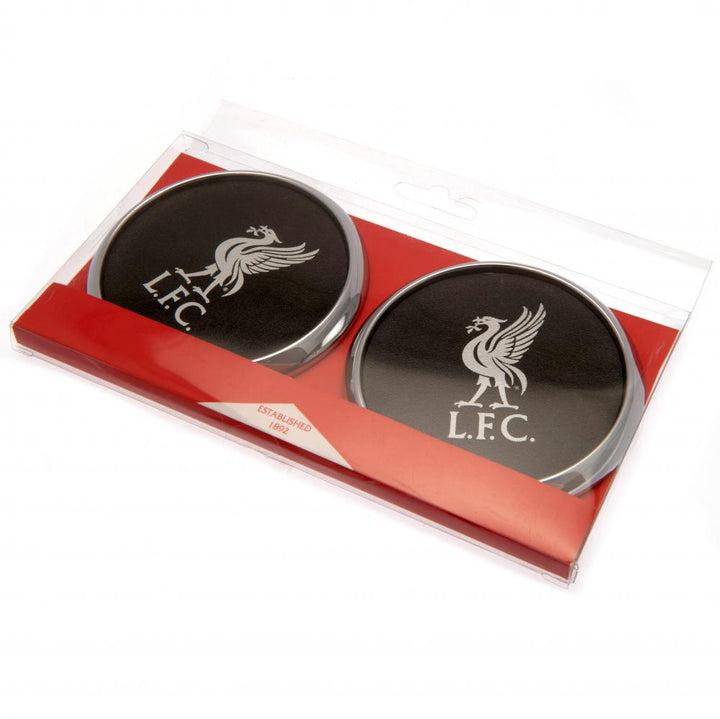 Liverpool Fc 2Pk Premium Coaster Set available to buy at www.giftsfinder.co.uk