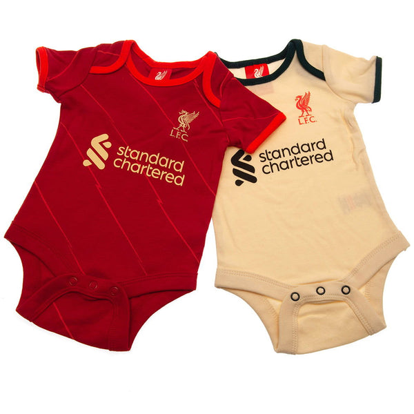 Liverpool Fc 2 Pack Bodysuit 12-18 Mths Ds available to buy at www.giftsfinder.co.uk