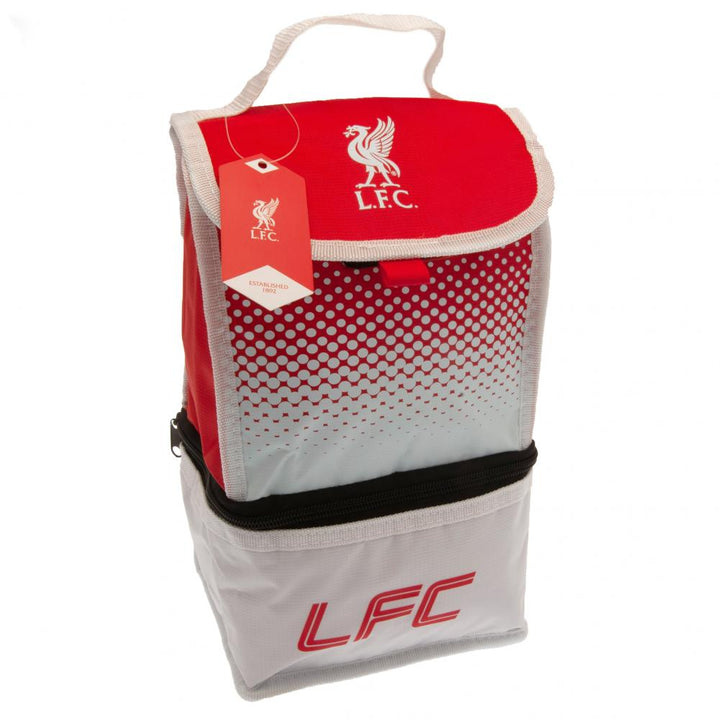 Liverpool Fc 2 Pocket Lunch Bag available to buy at www.giftsfinder.co.uk