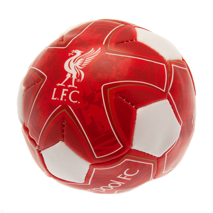 Liverpool Fc 4 Inch Soft Ball available to buy at www.giftsfinder.co.uk