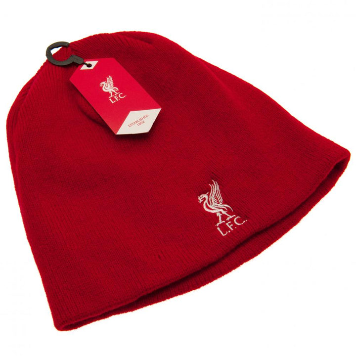 Liverpool Fc Beanie Rd available to buy at www.giftsfinder.co.uk