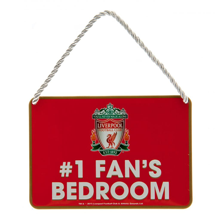 Liverpool Fc Bedroom Sign No1 Fan available to buy at www.giftsfinder.co.uk