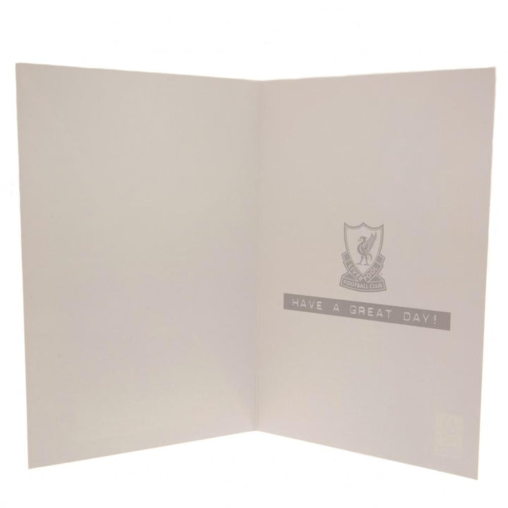 Liverpool Fc Birthday Card Dad Retro available to buy at www.giftsfinder.co.uk