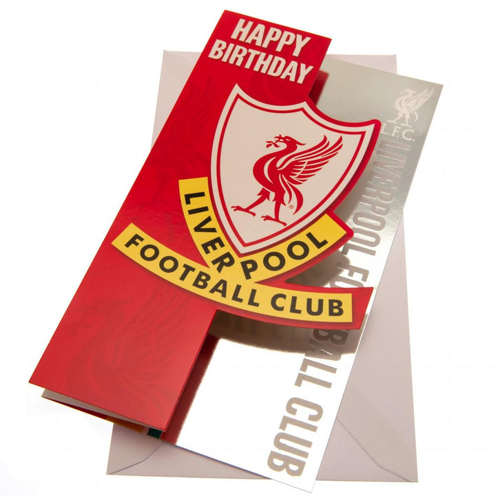 Liverpool Fc Birthday Card available to buy at www.giftsfinder.co.uk